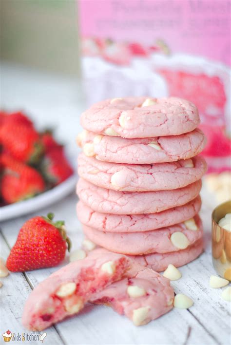 Fresh Strawberry Cookies Recipe