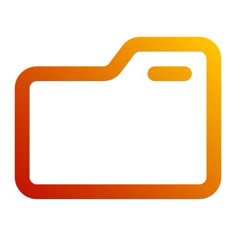 Folder Generic gradient outline icon | Freepik