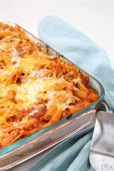 Easy Lasagna Bake with Penne Pasta