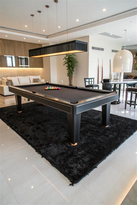 19+ Stylish Pool Table Rug Ideas for Your Home