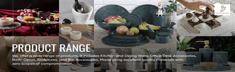 Buy NikkisPride Marble Bowl Antler Stand Snacks Serving Bowl ...