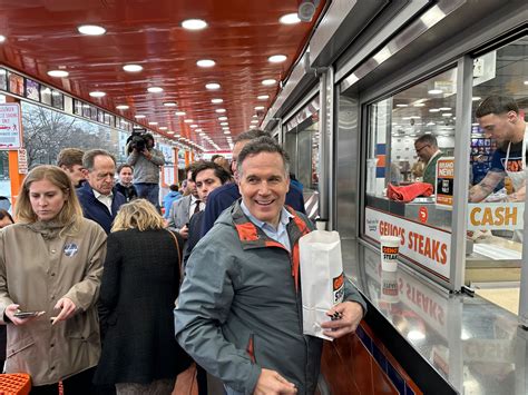 Republican nominee David McCormick makes Philly cheesesteak stop - WHYY