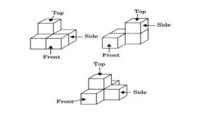draw the top view and side view plz help me - Brainly.in