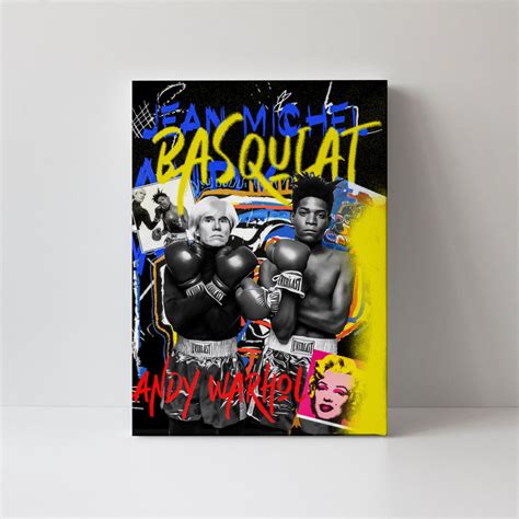 Buy Jean Michel Basquiat, Andy Warhol, Pop Art Painting & Art Print ...