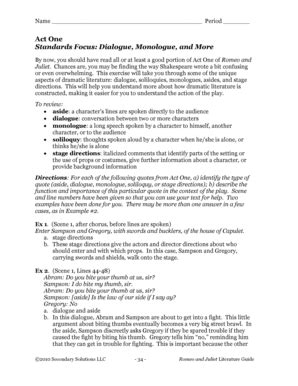 Macbeth Act 1 Dialogue Monologue And More Answer Key - Fill Online ...