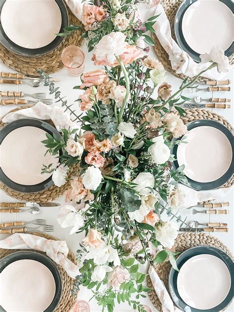 Image result for Round Table Spring Decor