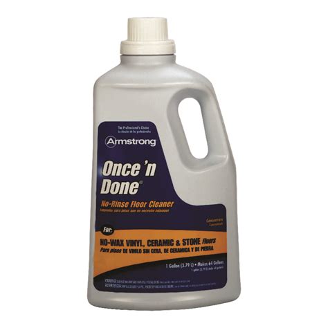 Armstrong Once'N Done Citrus Scent Floor Cleaner Liquid 1 gal - Ace ...