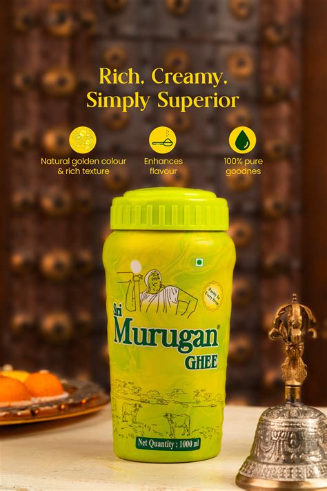 Pure Buffalo Ghee (1L) – Sri Murugan Ghee Store