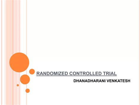 Image result for What Is a Randomized Control Trial