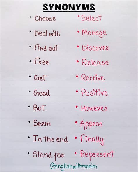 Tushar - Synonyms 📖 . . . #postviralシ #englishgrammar #vocabulary # ...