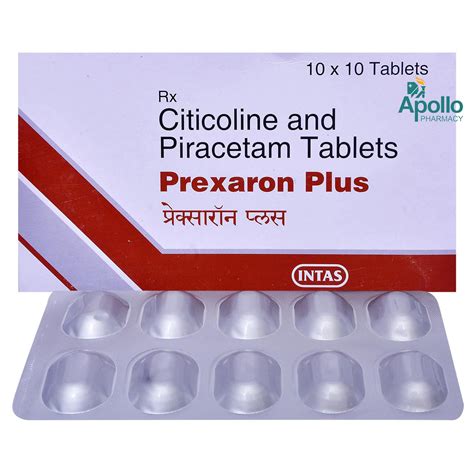 Prexaron Plus Tablet 10's Price, Uses, Side Effects, Composition ...