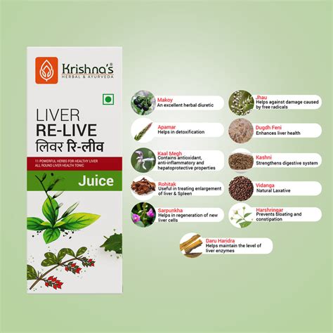 Buy Liver Re-Live Juice Online In India – Krishna's Herbal & Ayurveda