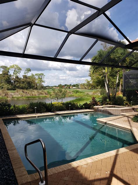 Image result for Pool Screen Enclosure Structure Construction