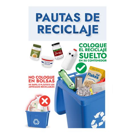 Recycling Instruction Brochure (Spanish) – Order Supplies – Schools