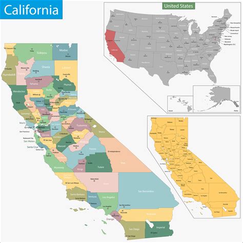 Map of California