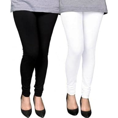 Buy Swastik Stuffs Soft & Stretchable Cotton Lycra Churidar Free Size ...