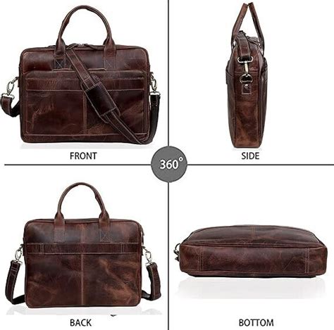 Nate Pure Leather Laptop Bags for Men and Women Premium Luxury – Prime ...