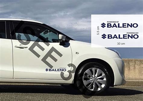 ISEE 360® Baleno Sticker for Car Exterior Door Sides Windows Powered by ...