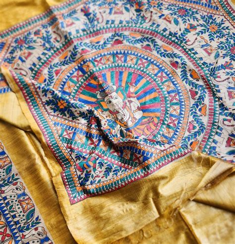 Sarees - Madhubani – VIVARANG
