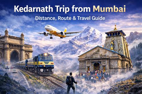 Kedarnath Trip from Mumbai – Distance, Route & Plan (2026)