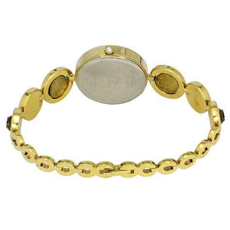 Timex Fria Women Silver Round Analog Watch - TWEL16400