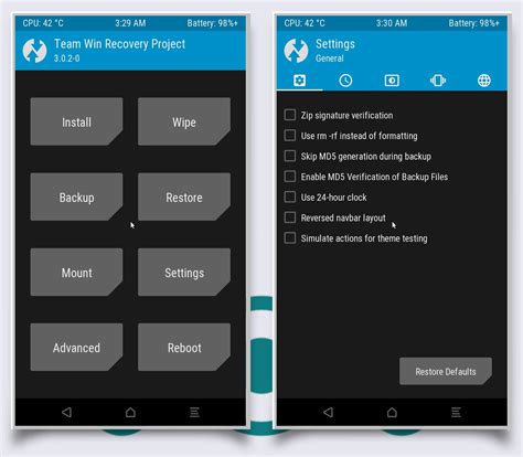 TWRP for Redmi Note 8 Pro 的图像结果