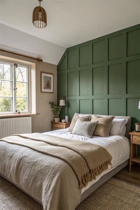 16+ Inspiring Olive Green Bedroom Ideas