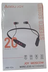 PMP Aaru Joy JNB-1124 Wireless Neckband, 20 Hours Music Time, Stereo ...