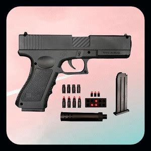 GEX Army Toy Gun for Kids with Soft Bullets Reloading Gun-AK486 Guns ...