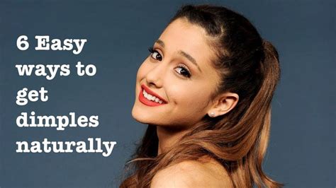 Image result for How to Make Dimples