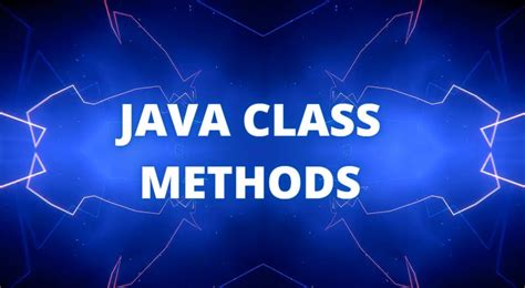 Class Method Java 的图像结果