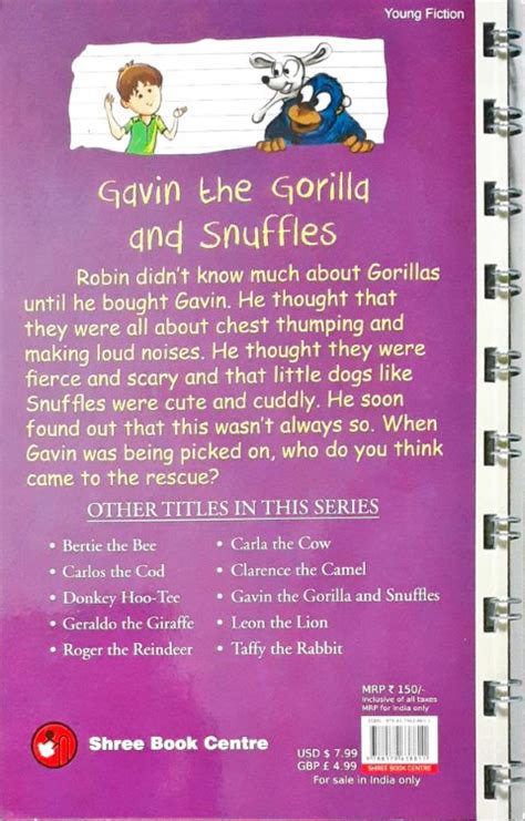 Gavin the Gorilla And Snuffles - The Diaries Of Robin's Toys – Books ...