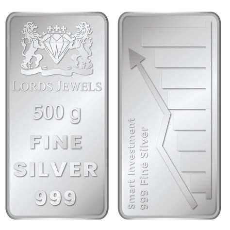 500 Grams 999 Purity Silver Bar – lordsjewels
