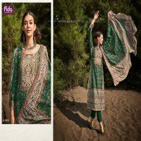 FIDA AVNOOR FANCY PAKISTANI COMFY WEAR UNSTITCH SUIT - textiledeal.in