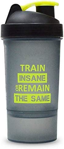 ALLIED SALES INDIA Train Insane SG -310 Gym Shaker 600 Ml with Protein ...