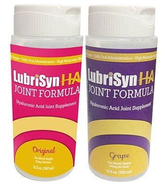 Lubrisyn HA Human Hyaluronan Joint Supplement Grape | Ubuy India