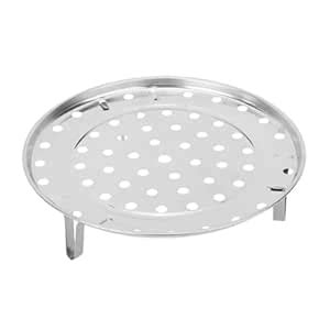 Buy Snevad 2 PCS Stainless Steel Steamer Basket for Cooking - Round ...