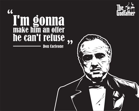Godfather Wallpaper - Vito Corleone's Quote by astayoga on DeviantArt