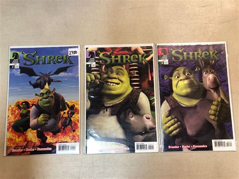 Shrek (2003) #1 2 3 1-3 (VF/NM) Complete Set Dark Horse DreamWorks | Comic Books - Modern Age ...