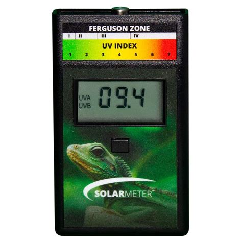 Solarmeter Model 6.5R Reptile UV Index Meter, ABS Polymer, Black ...