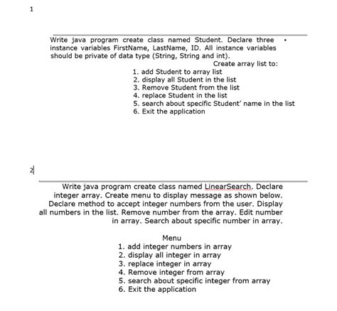 Image result for Create a Java Program with a Class Called Student Details