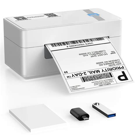 HIROBOT Newest Thermal Label Printer | Adjustable Size | 4×6" Barcode ...