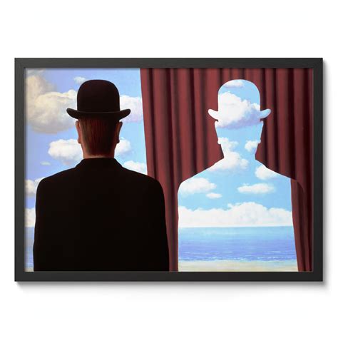 Man in Bowler Hat - René Magritte | Masterpieces | Framed Prints ...