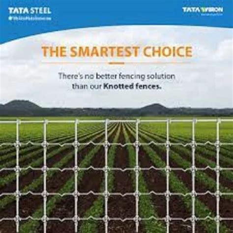 Knotted Fence - 4ft Tata Aayush Knotted Fence Manufacturer from Nagpur
