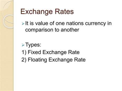 Floating Exchange Rate Meaning 的图像结果