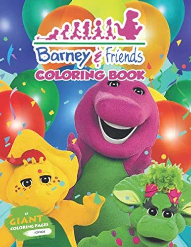 Barney And Friends Coloring Book Special Barney And Friends Coloring ...