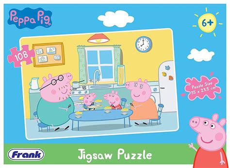 Buy Frank Peppa Pig Puzzle For 6 Year Old Kids And Above Online at Best ...