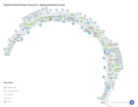 Dallas Fort Worth Airport (DFW) | Maps