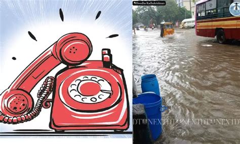 Here are emergency helpline numbers issued amid heavy rains in Chennai ...