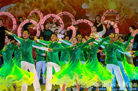 省体育局社体中心广场舞队在京备战全国展演--湖北省社会体育管理中心